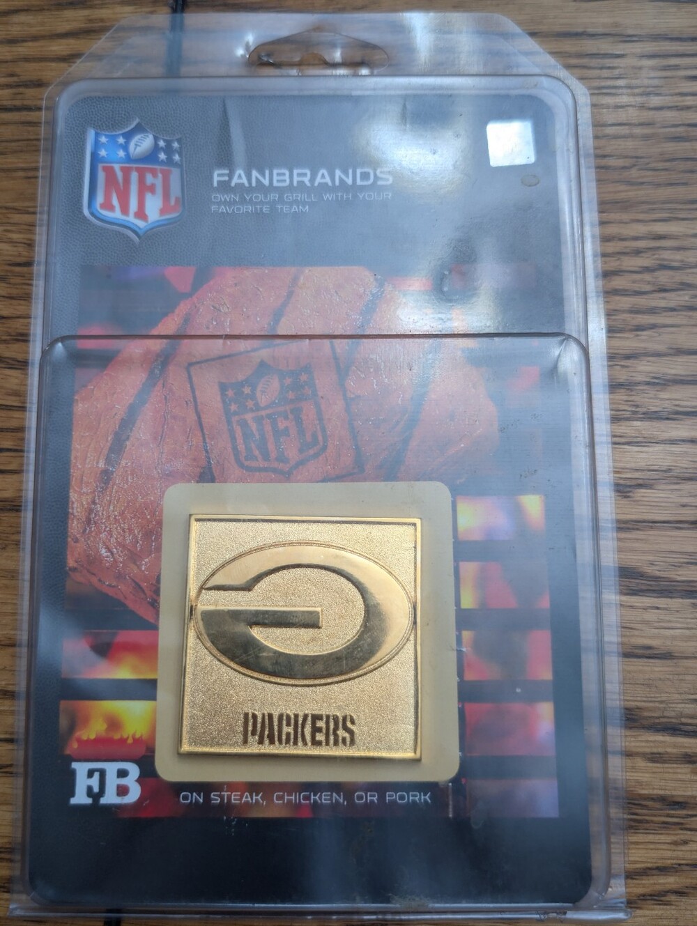 Green Bay Packers Gold Grill Branding Magnet
